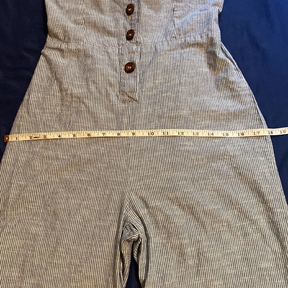 Japna Pinstrip/Jean Jumpsuit - Picture 7 of 11